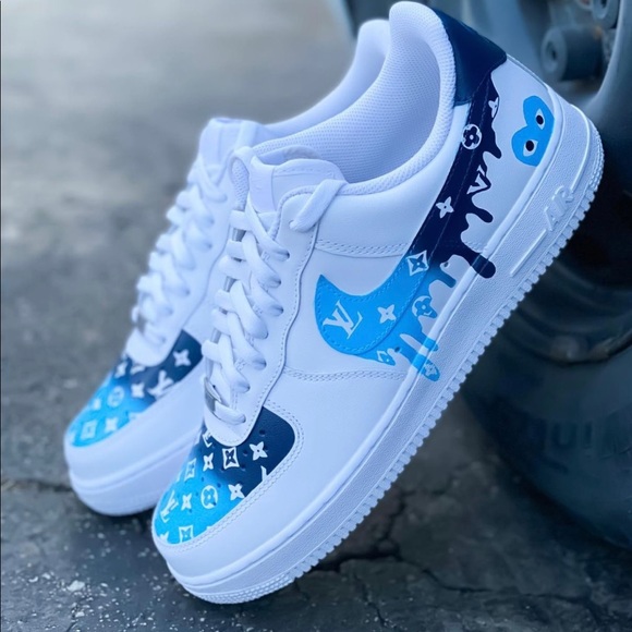 Nike air force 1 CUSTOM. BRAND NEW IN THE BOX‼️‼️ - Picture 3 of 3